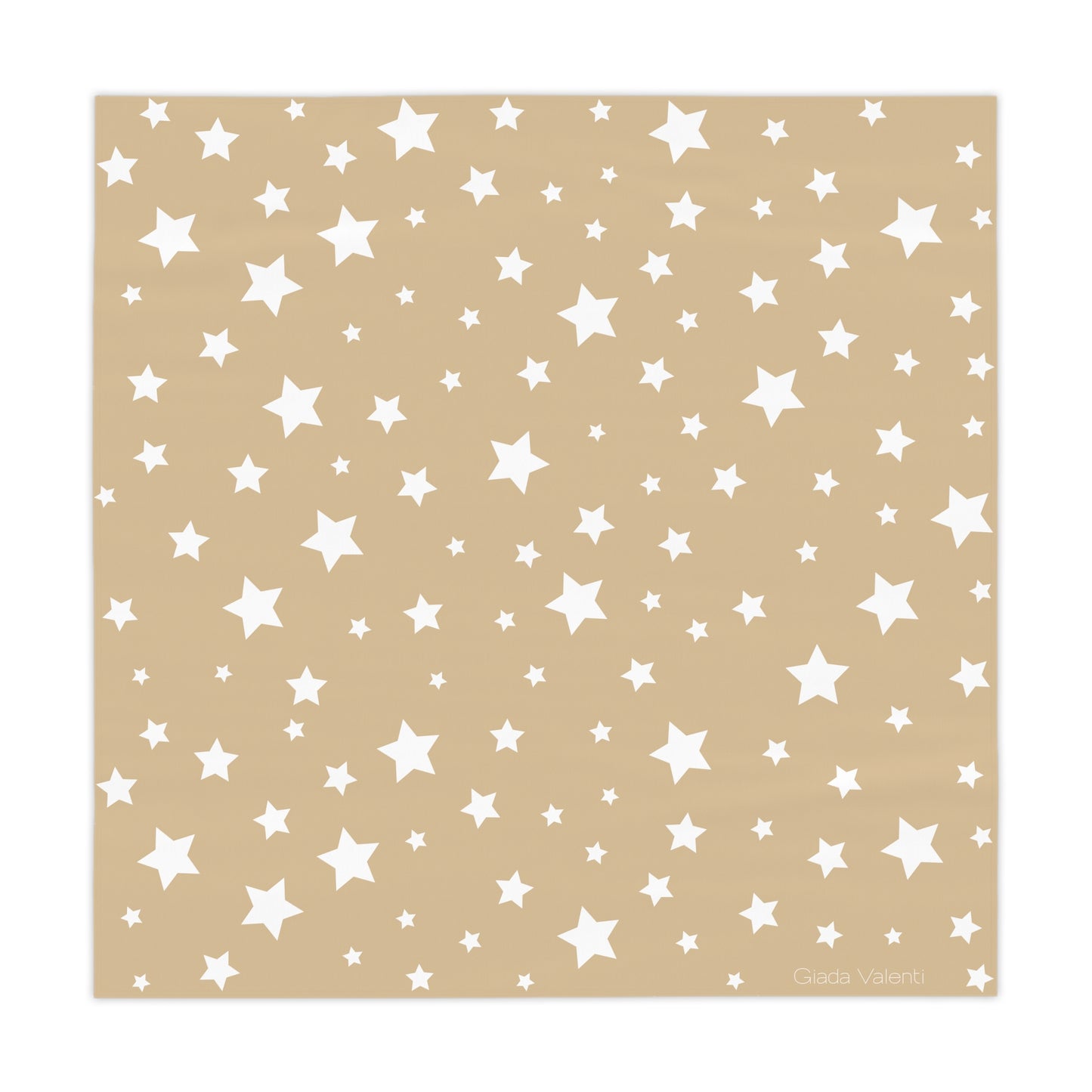 Christmas Star Tablecloth with exclusive Italian design print | Goldk | Giada Valenti | Christmas Decoration | Christmas Gift