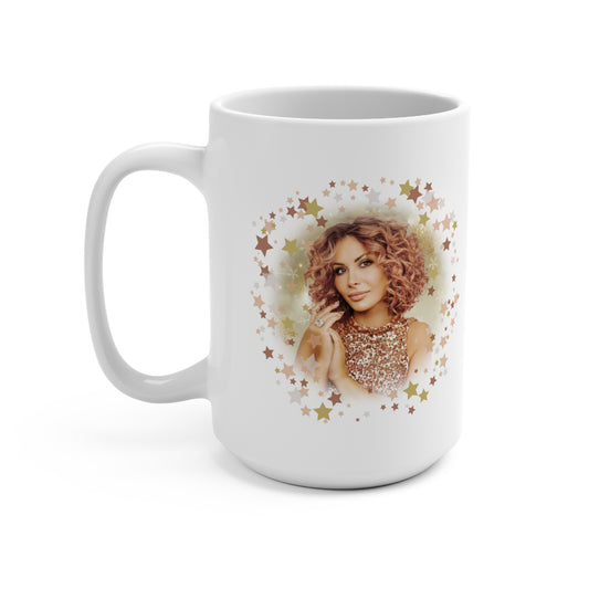 Giada Valenti Christmas Mug with exclusive Italian design print (15oz) | Giada Valenti Collection