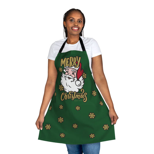 Giada Valenti | Santa Claus Apron | Designed in Italy | Green | Christmas Apron | Christmas Gift