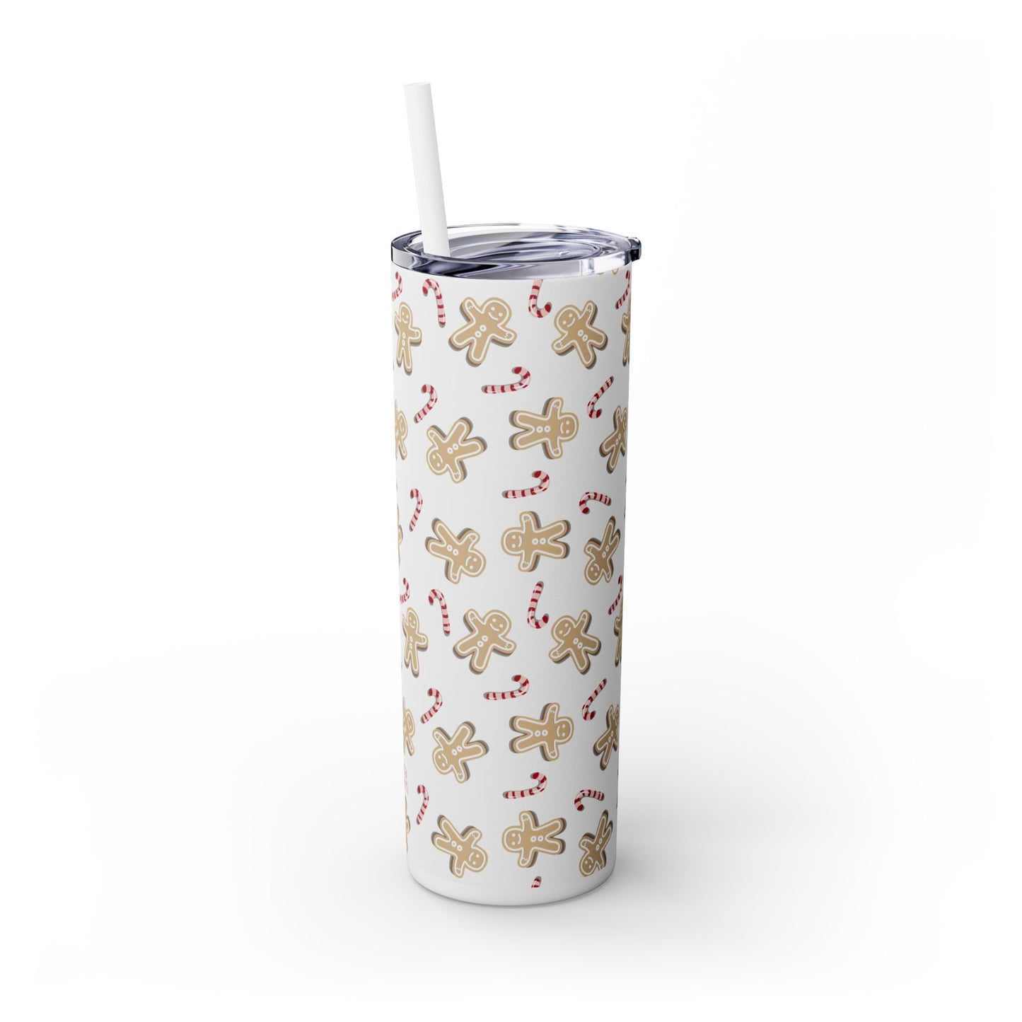 Christmas Tumbler with Italian Design print | I'm Dreaming Of A White Christmas | Giada Valenti | Christmas Gift