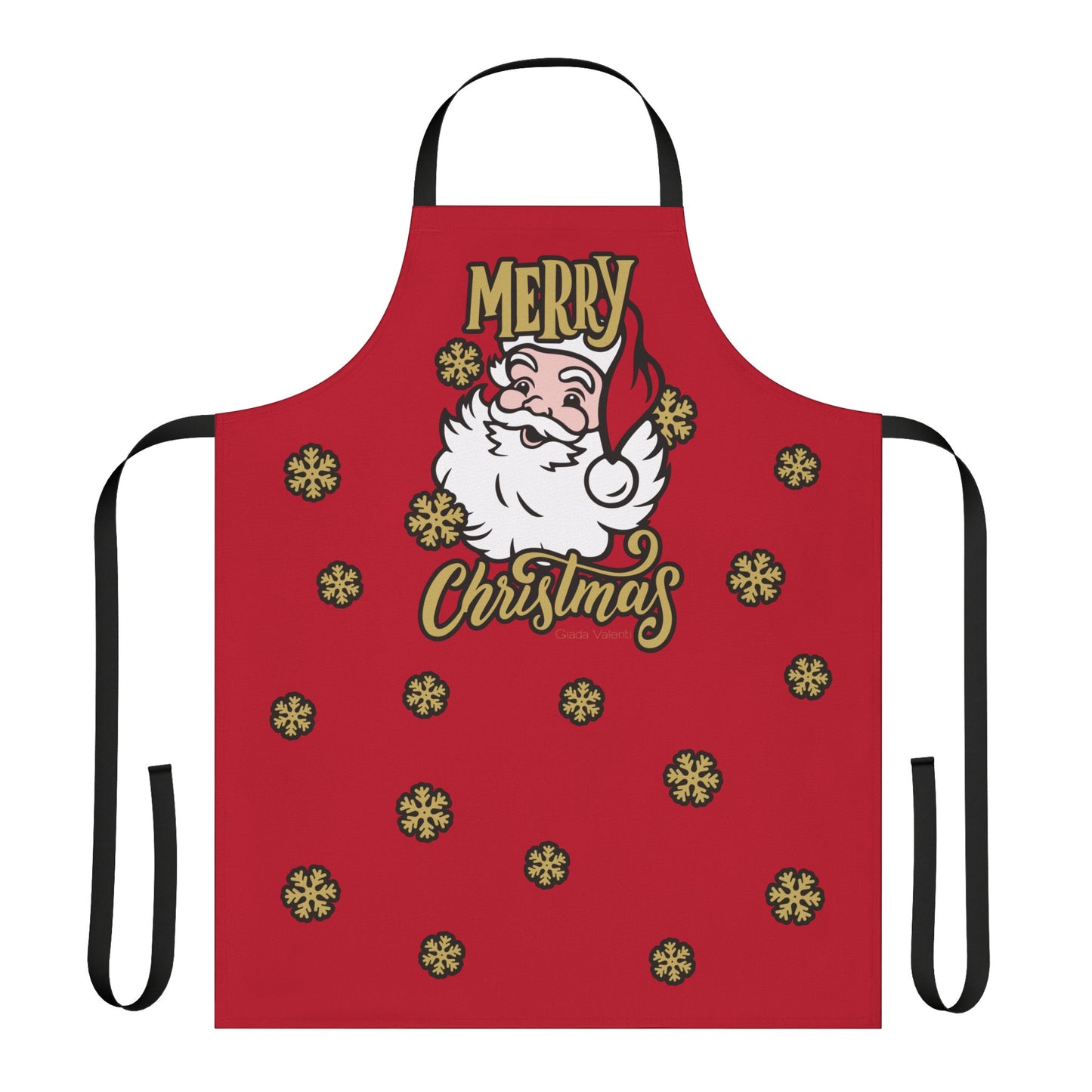 Giada Valenti | Santa Claus Apron | Designed in Italy | Red | Christmas Apron | Christmas Gift