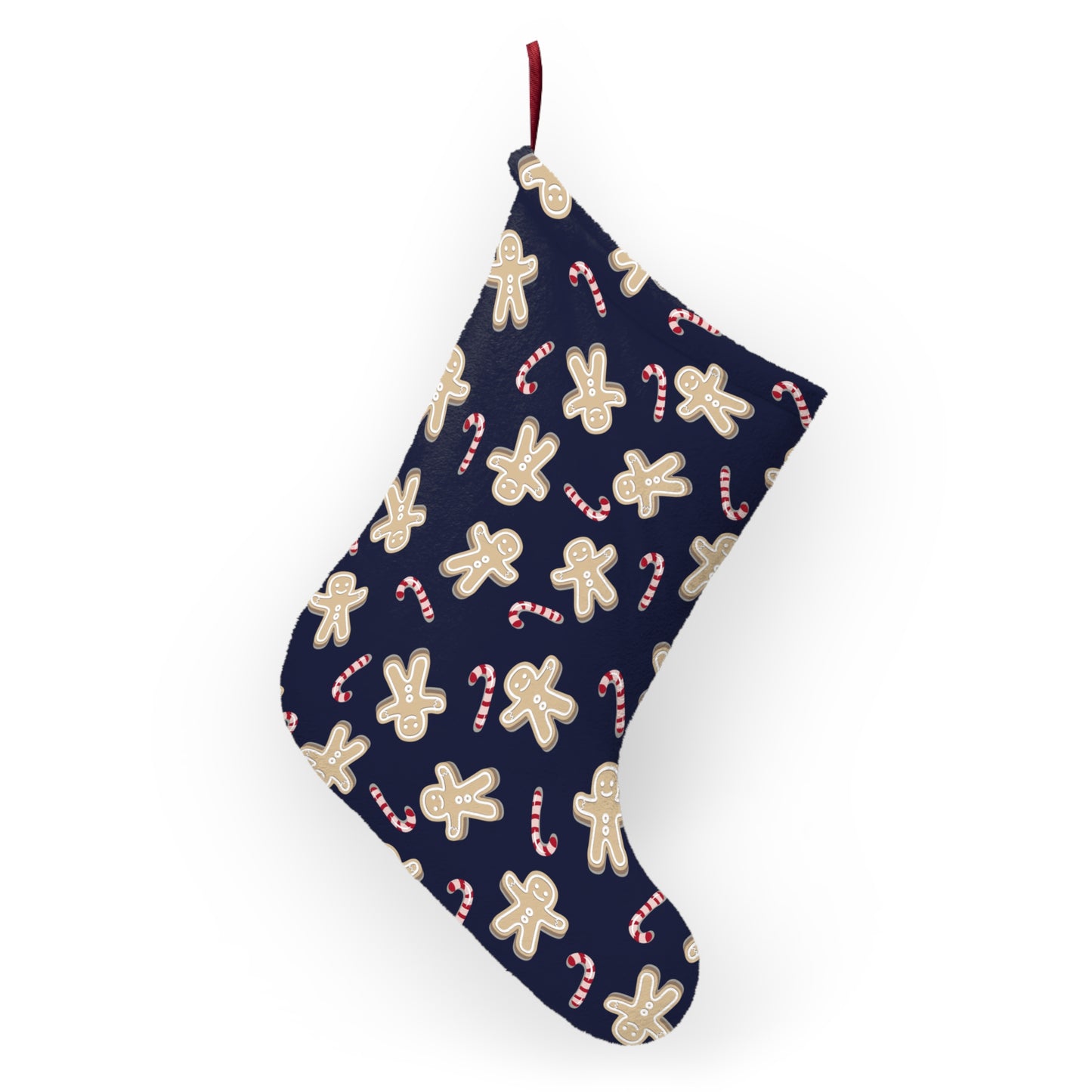 Gingerbread Candy Cane Stocking | Giada Valenti Collection