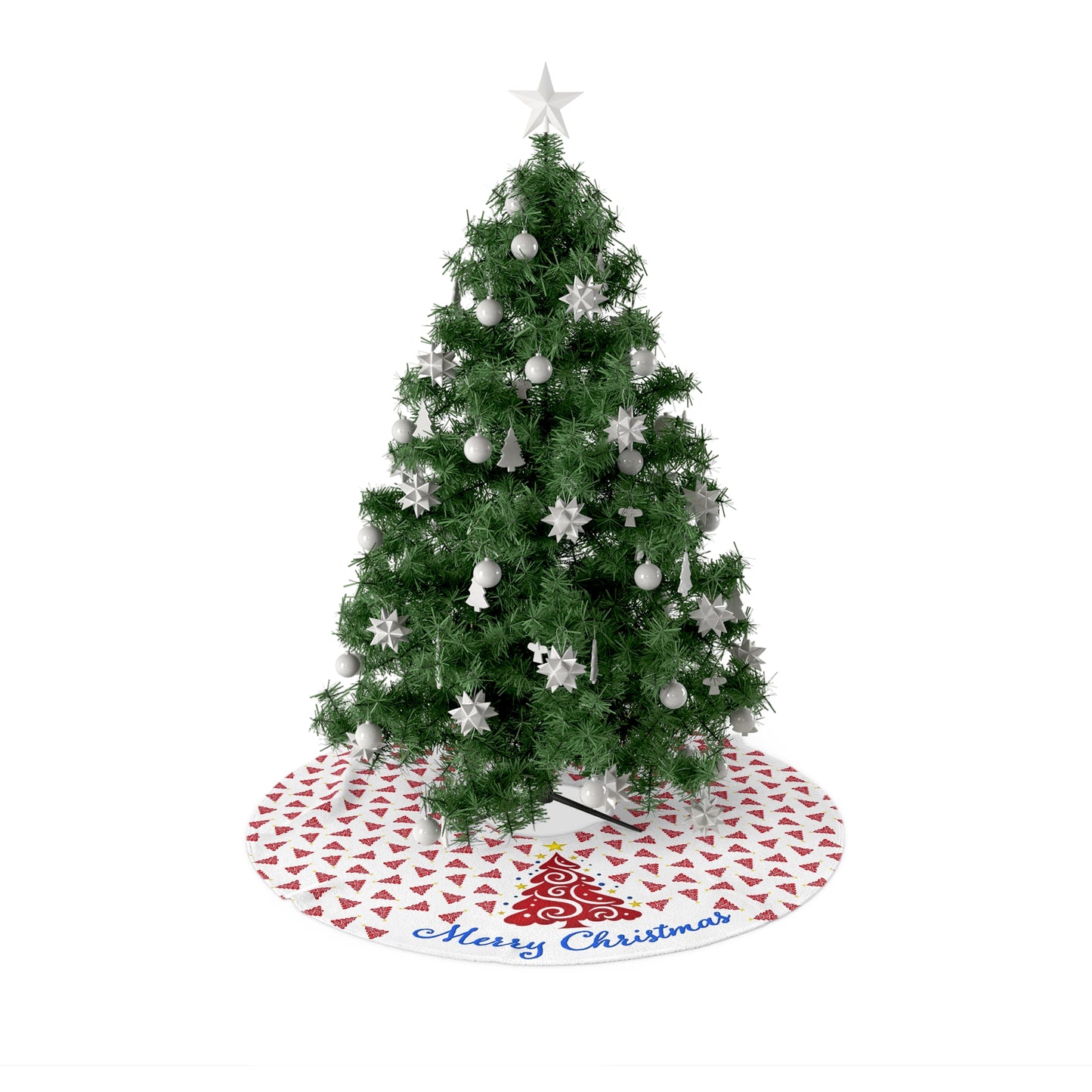 Christmas Tree Skirt designed in Italy by Elisa Savoia | Giada Valenti Collection