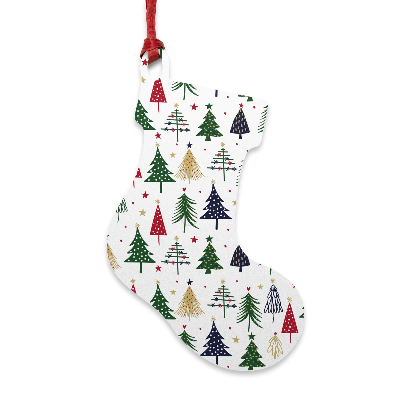 Giada Valenti | Sock Shape Wooden Ornaments | Designed in Italy | Christmas Tree | Christmas Ornament | Christmas Gift | Italian Design