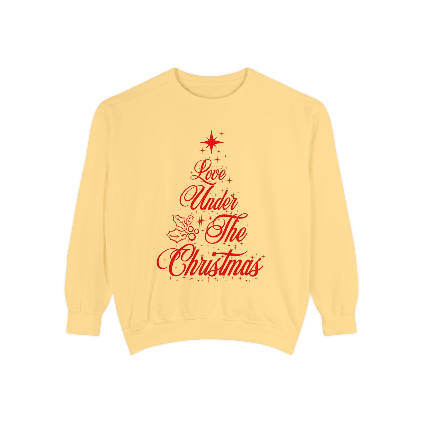 Love Under The Christmas Tree Sweatshirt | Designed in Italy by Elisa Savoia | Giada Valenti Collection