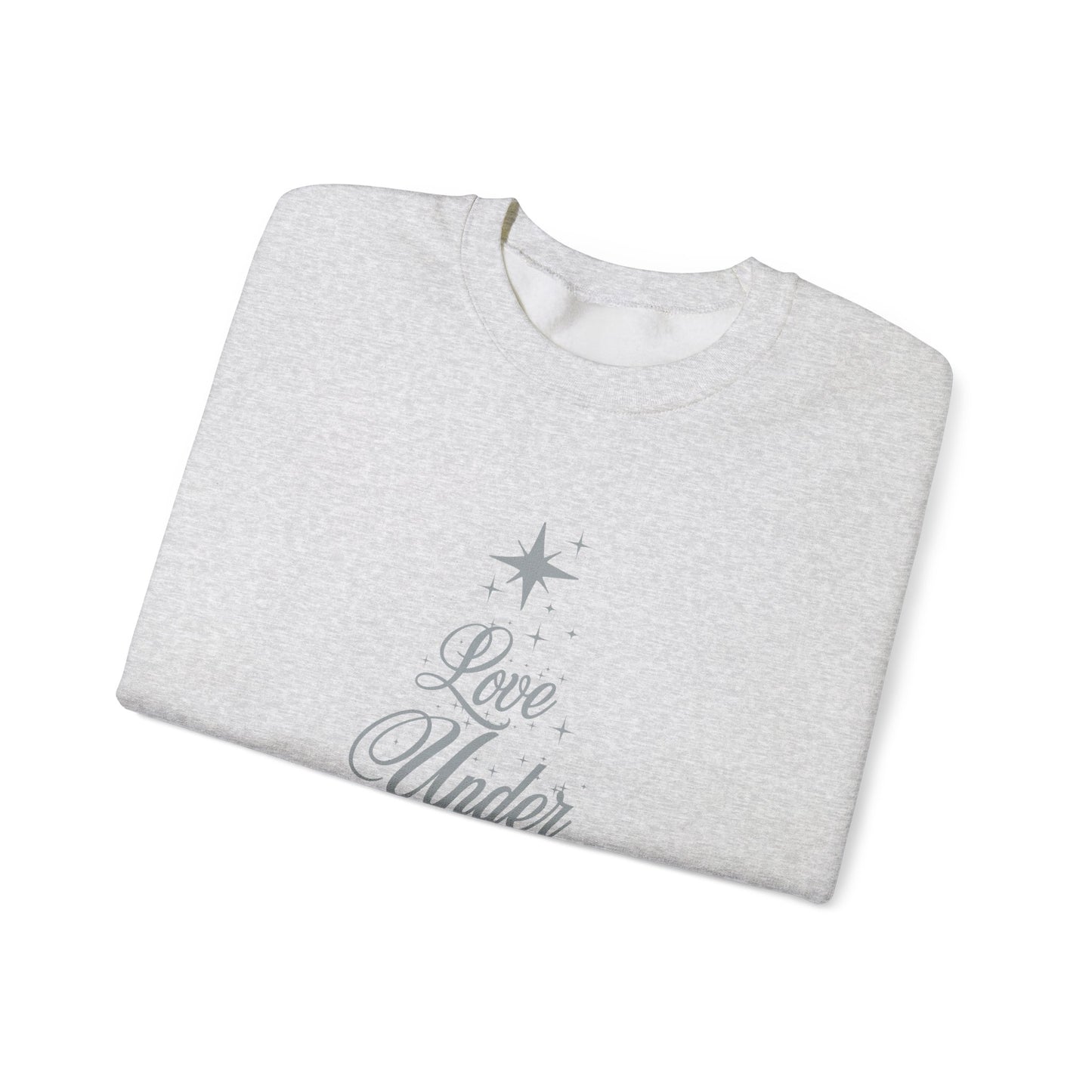 Love Under The Christmas Tree Sweatshirt | Print designed in Italy by Elisa Savoia | Giada Valenti | Christmas Gift | Christmas Sweatshirt