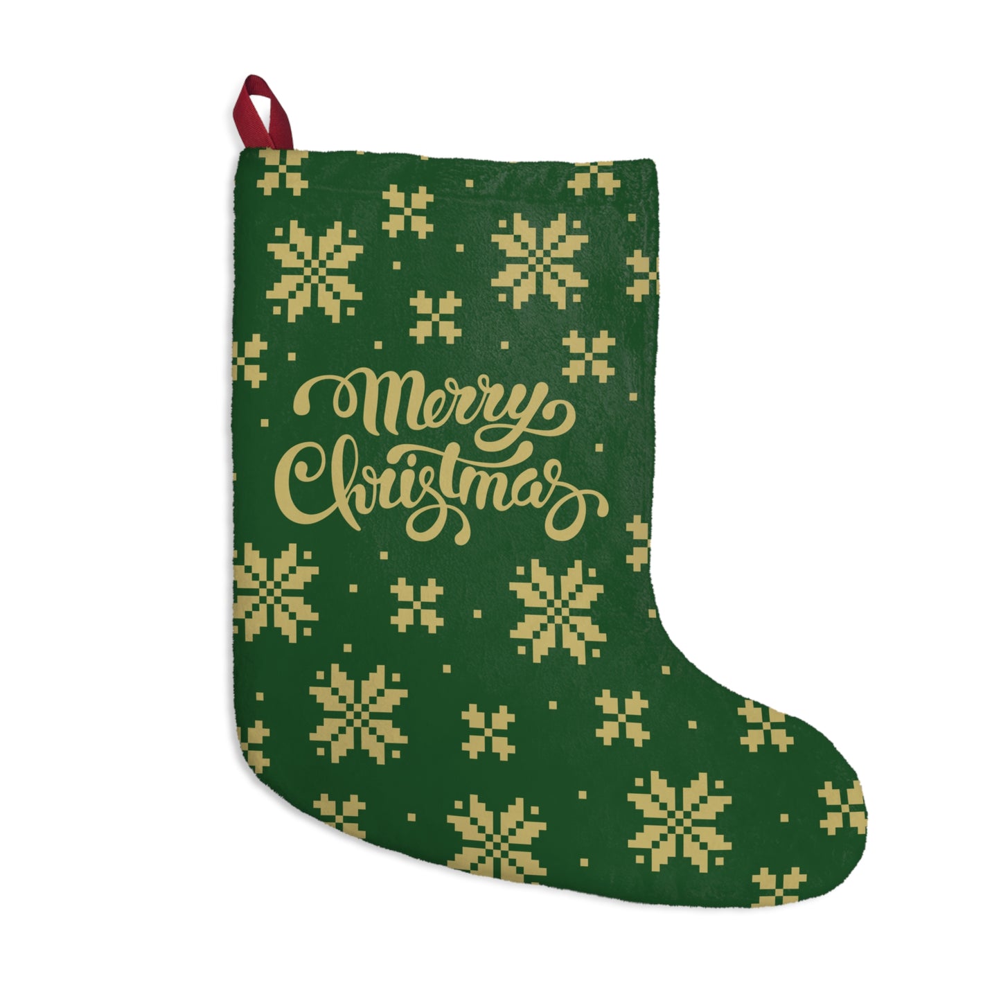 Jacquard Snowflake Stocking | Giada Valenti Collection