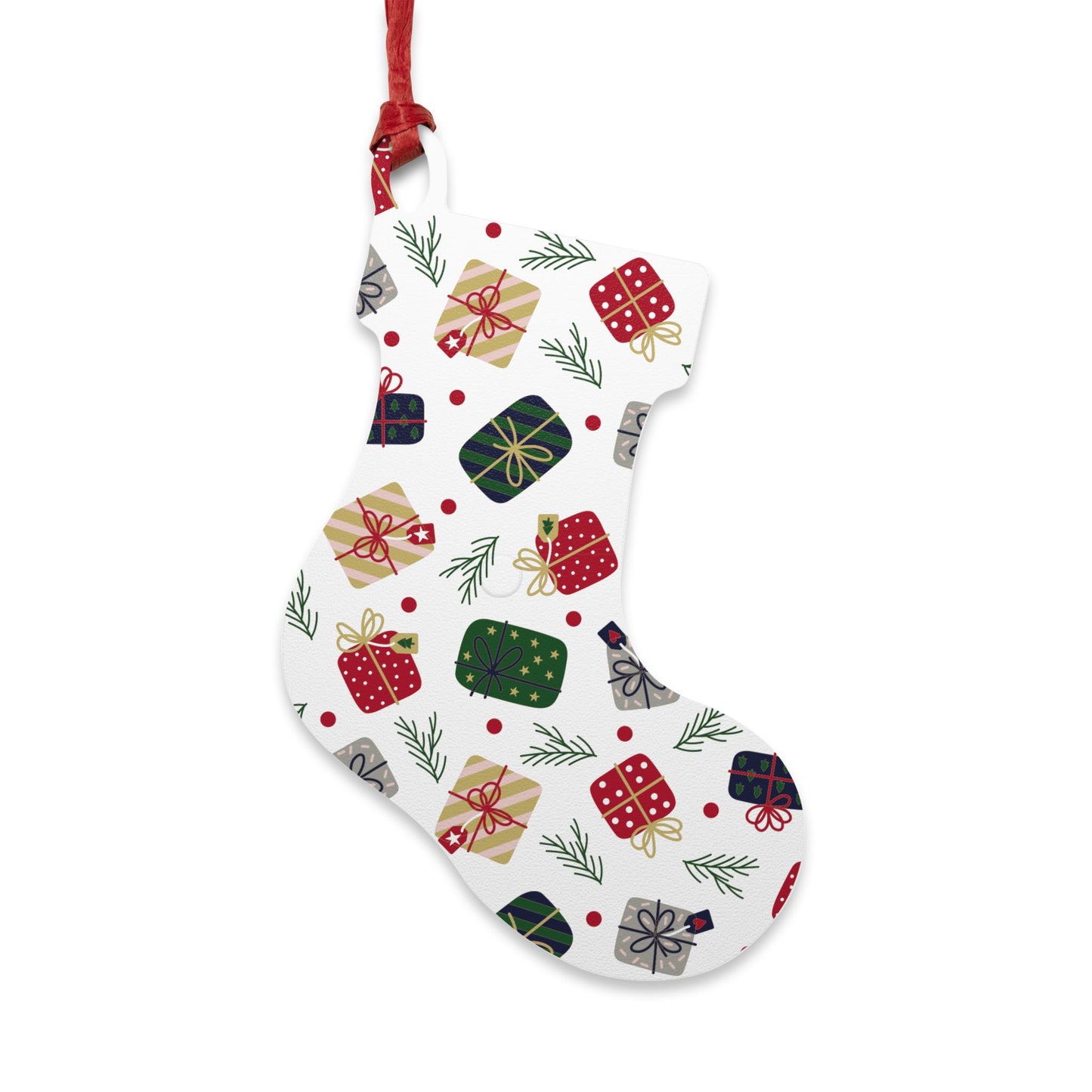 Giada Valenti | Christmas Stocking Wooden Ornaments | Designed in Italy | Presents | Christmas Ornament | Christmas Gift