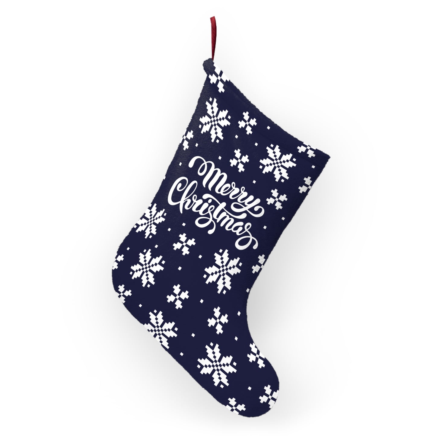 Jacquard Snowflake Stocking | Giada Valenti Collection