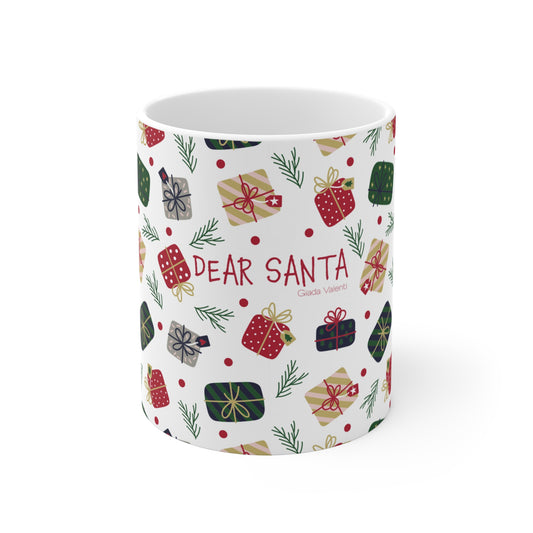 Dear Santa Mug 11oz | Giada Valenti Collection