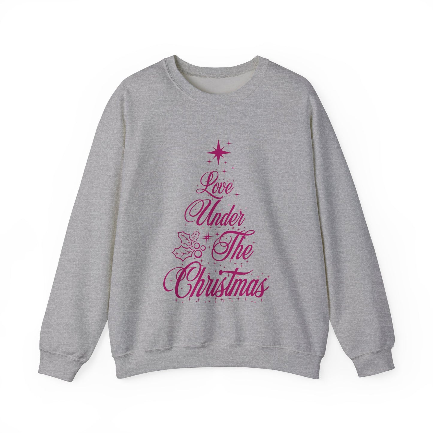 Love Under The Christmas Tree Unisex Sweatshirt | Print designed in Italy by Elisa Savoia | Giada Valenti | Christmas Gift | Christmas Sweater