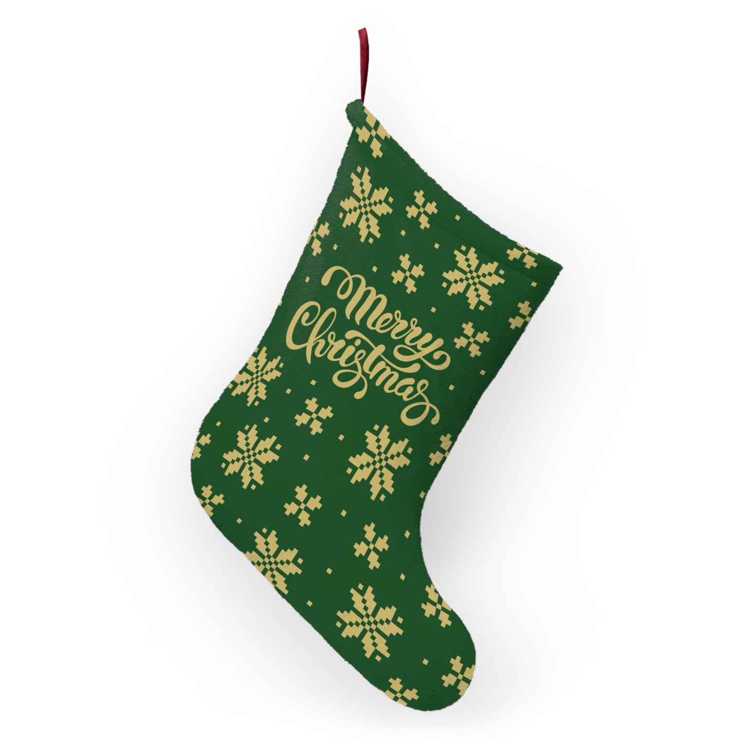 Jacquard Snowflake Stocking | Giada Valenti Collection