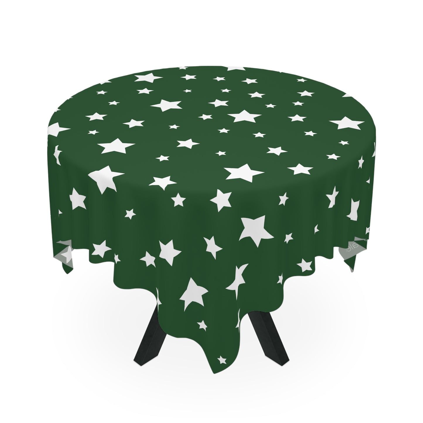 Christmas Star Tablecloth with Italian Design print | Green | Giada Valenti | Christmas Decoration | Christmas Gift