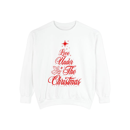 Love Under The Christmas Tree Sweatshirt | Designed in Italy by Elisa Savoia | Giada Valenti Collection