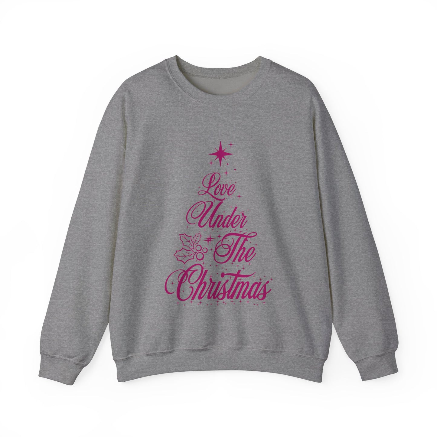 Love Under The Christmas Tree Unisex Sweatshirt | Print designed in Italy by Elisa Savoia | Giada Valenti | Christmas Gift | Christmas Sweater