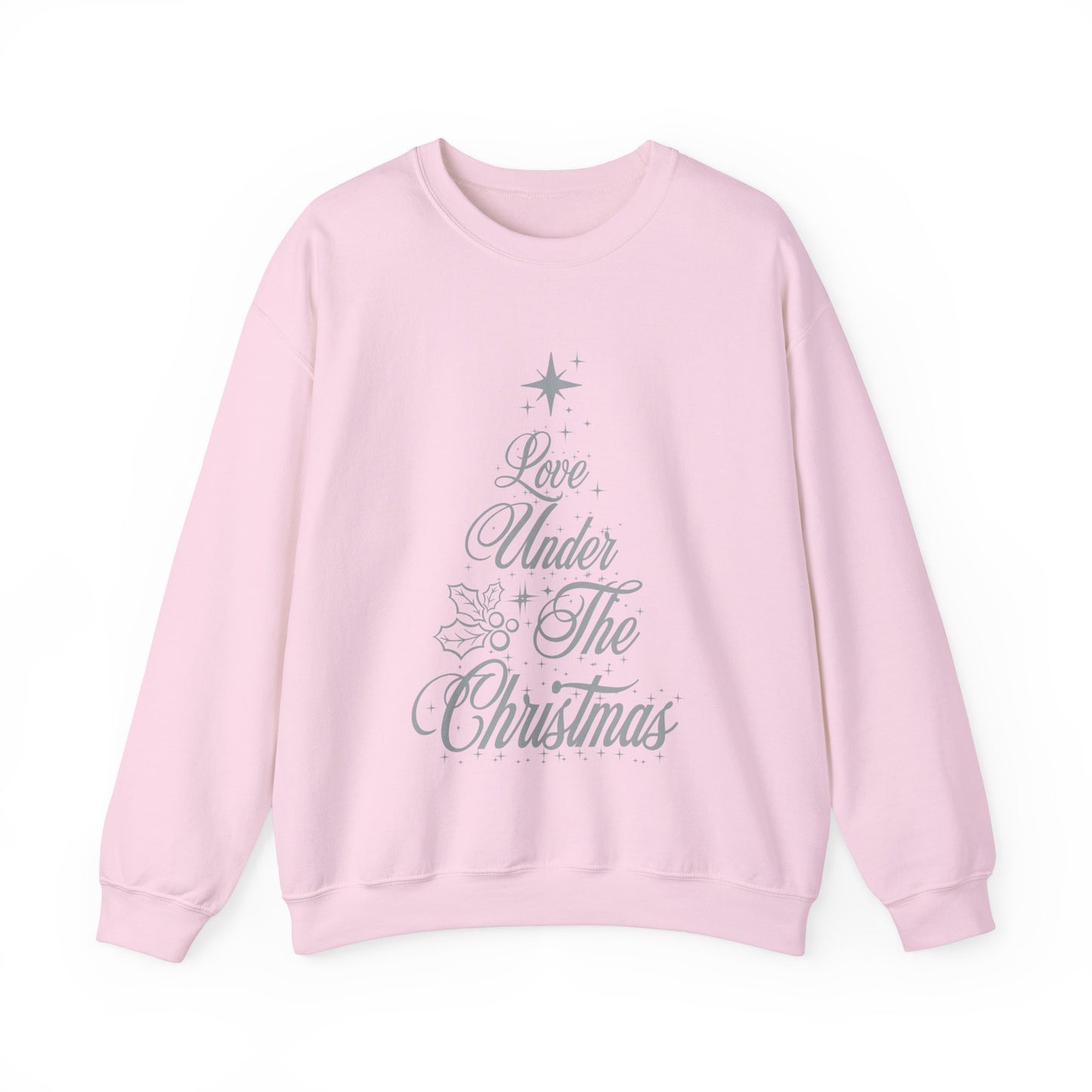 Love Under The Christmas Tree Sweatshirt | Print designed in Italy by Elisa Savoia | Giada Valenti | Christmas Gift | Christmas Sweatshirt