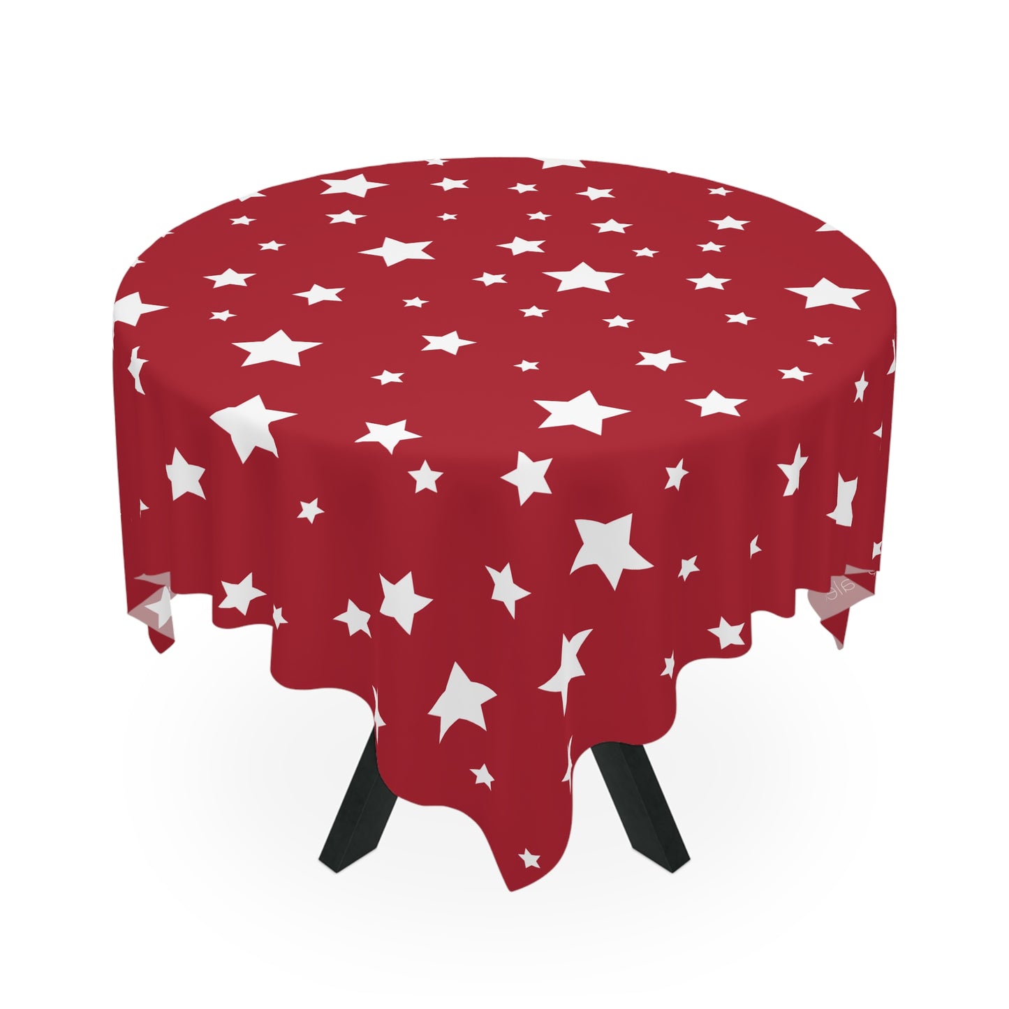 Christmas Star Tablecloth with Italian Design print | Red | Giada Valenti | Christmas Decoration | Christmas Gift