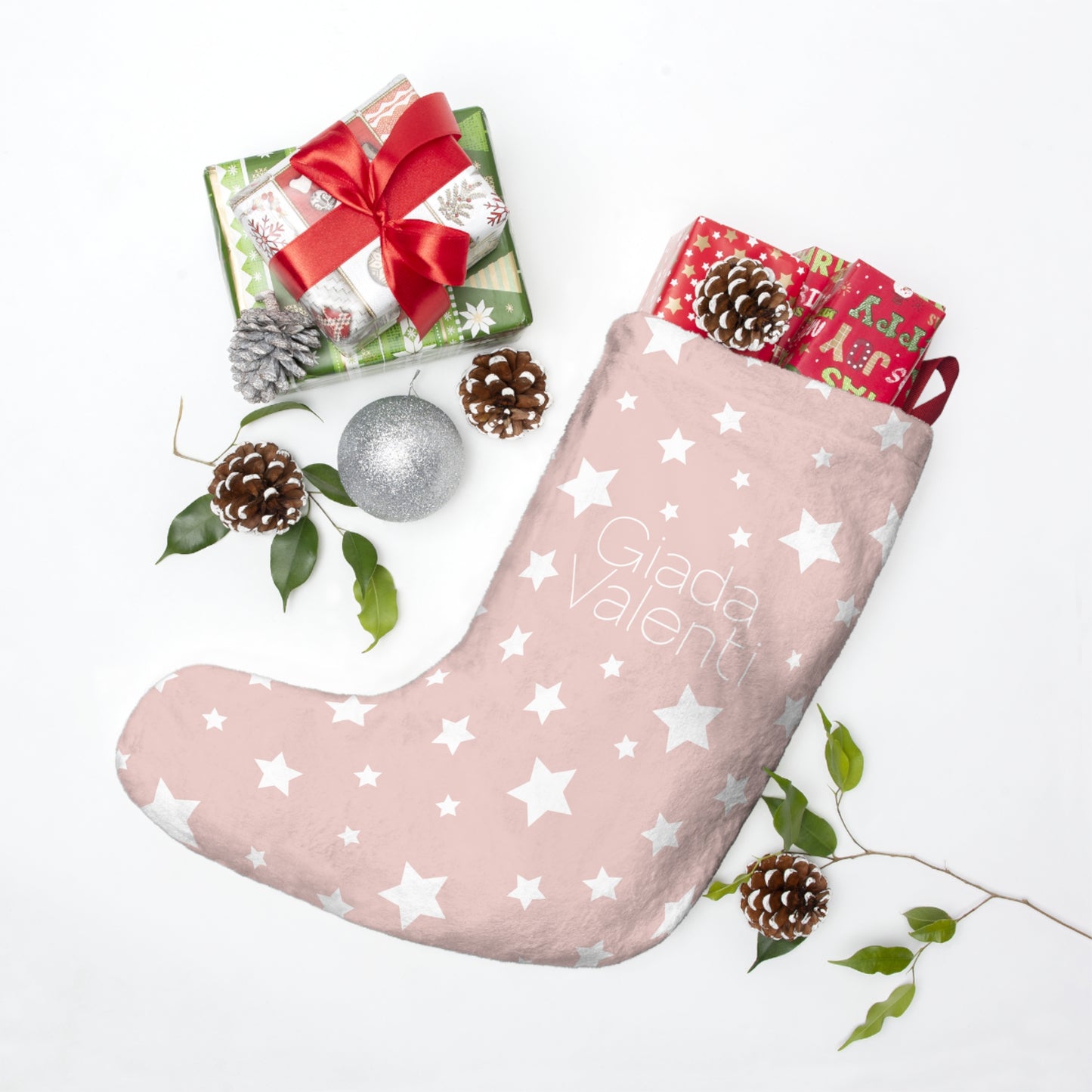 Christmas Stars Stocking | Giada Valenti Collection