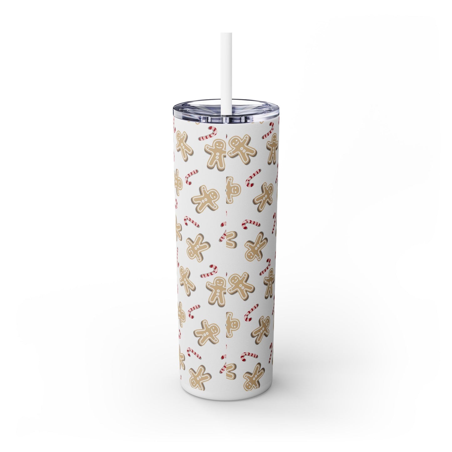 Christmas Tumbler with Italian Design print | I'm Dreaming Of A White Christmas | Giada Valenti | Christmas Gift