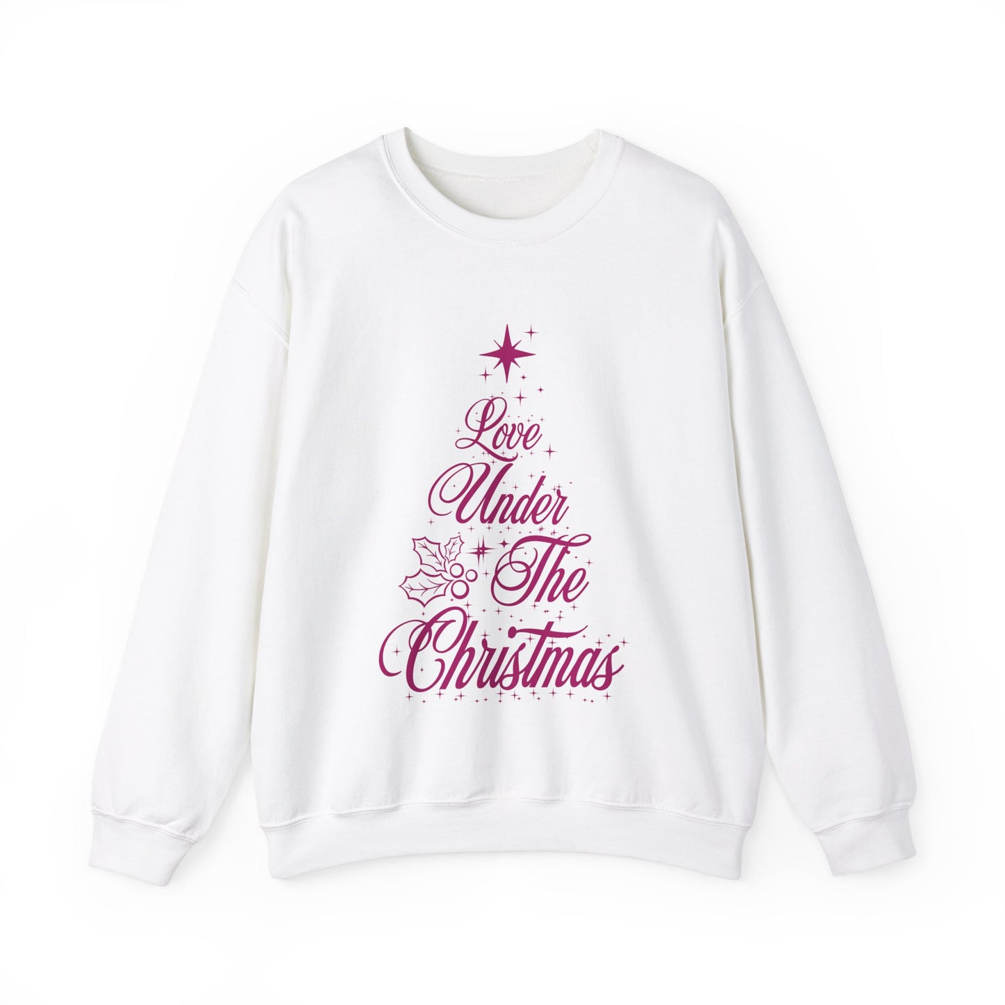 Love Under The Christmas Tree Unisex Sweatshirt | Print designed in Italy by Elisa Savoia | Giada Valenti | Christmas Gift | Christmas Sweater