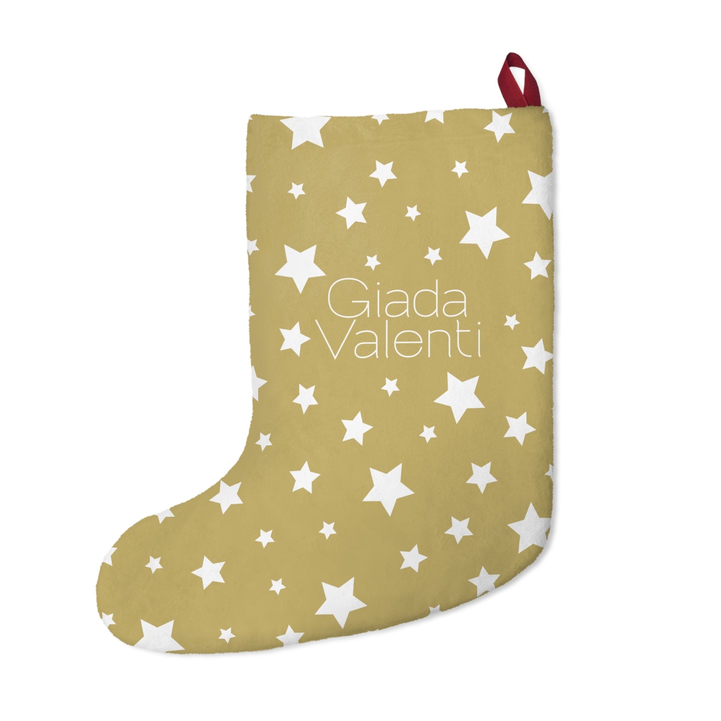 Christmas Stars Stocking | Giada Valenti Collection