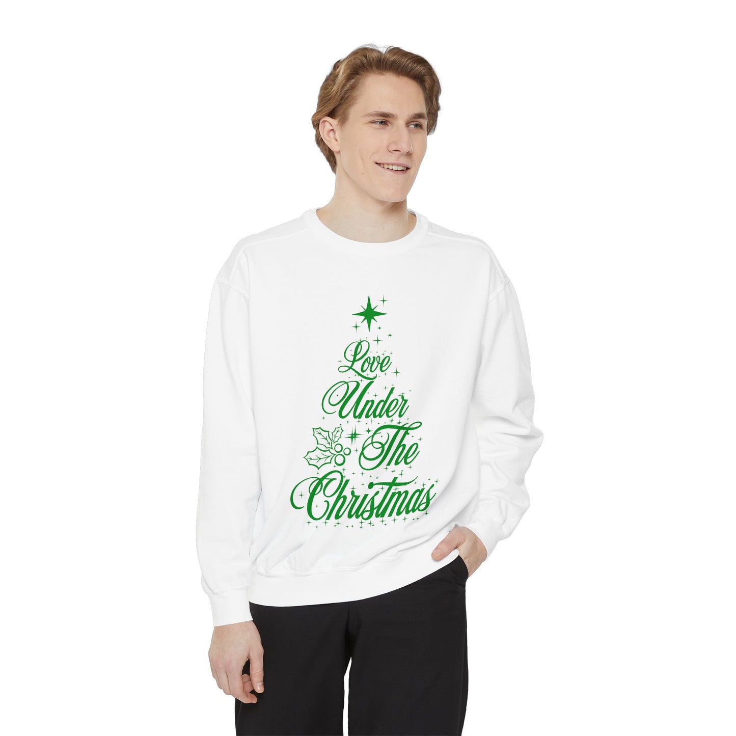 Love Under The Christmas Tree Sweatshirt | Designed in Italy by Elisa Savoia | Giada Valenti Collection