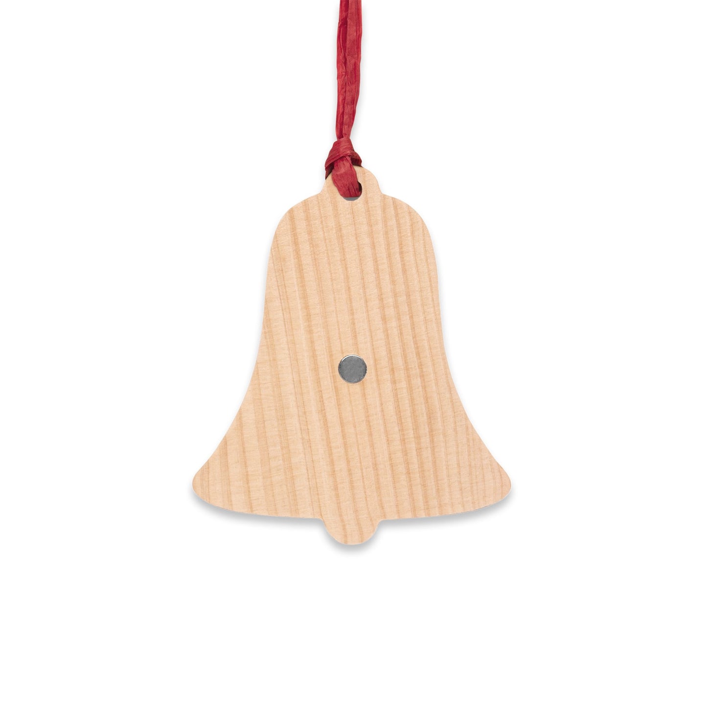 Giada Valenti | Bell Shape Wooden Ornament | Designed in Italy | Italian Design | Christmas Gift | Christmas Ornament