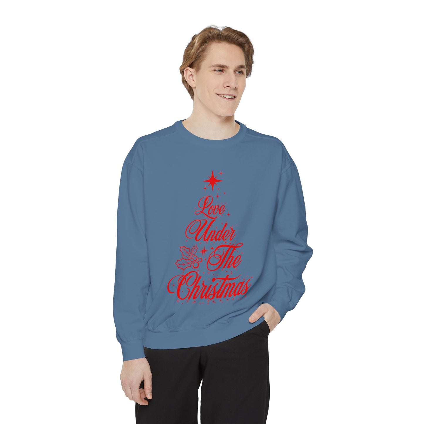 Love Under The Christmas Tree Sweatshirt | Designed in Italy by Elisa Savoia | Giada Valenti Collection