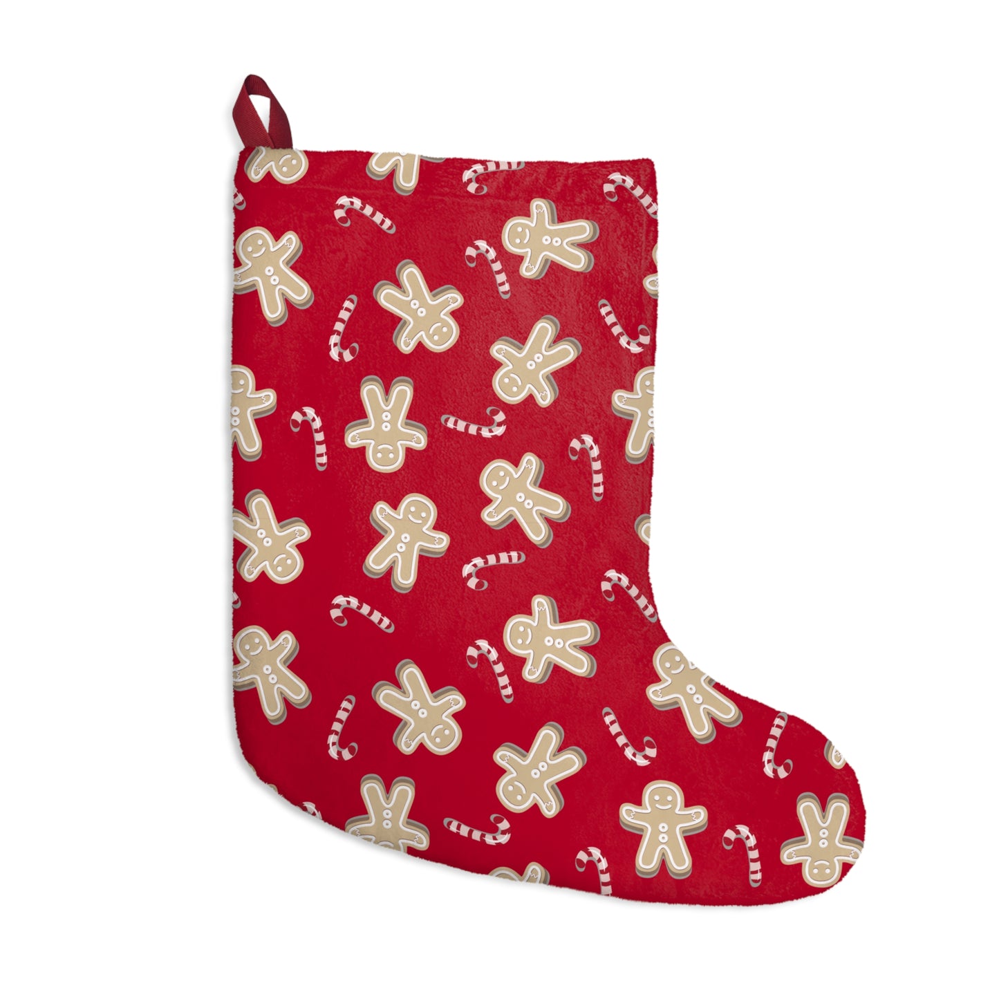 Gingerbread Candy Cane Stocking | Giada Valenti Collection