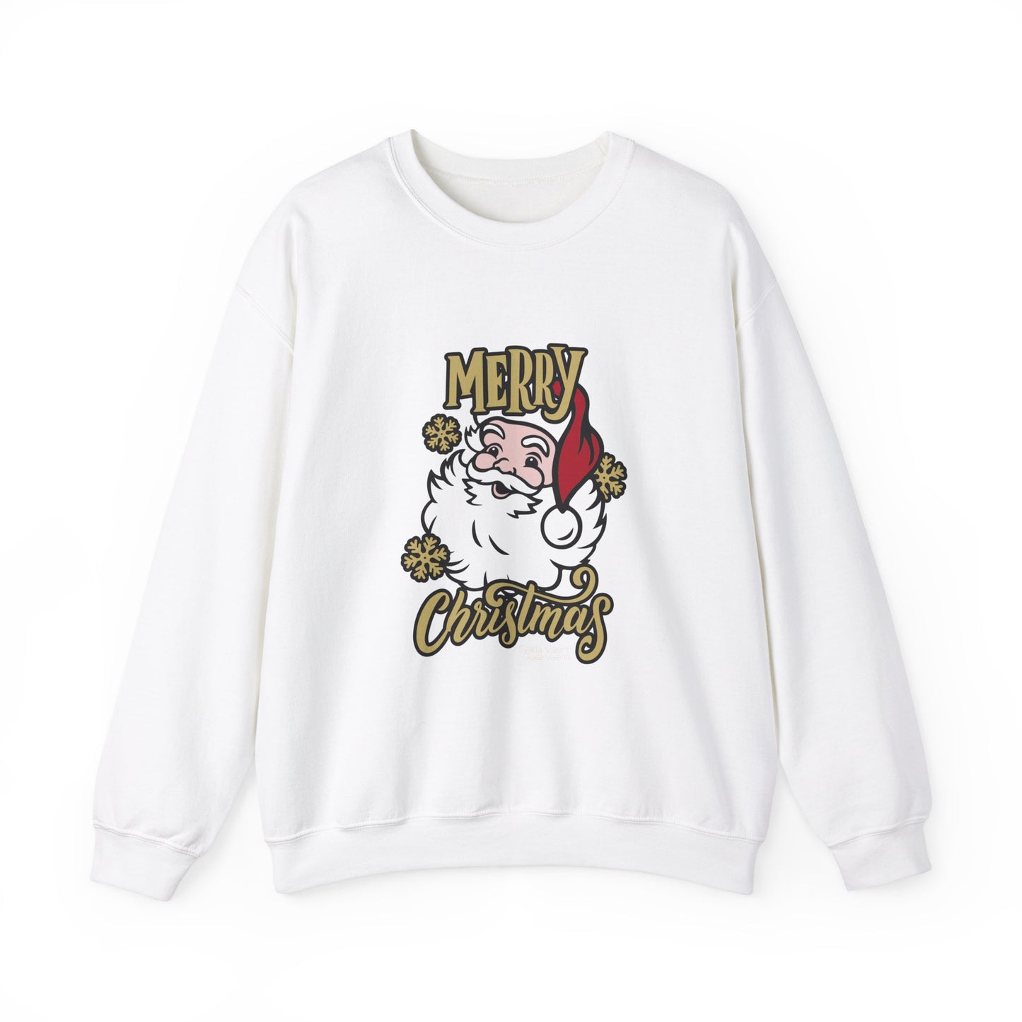 Giada Valenti | Santa Claus Heavy Blend™ Crewneck Sweatshirt | Designed in Italy | Italian Design | Christmas Sweatshirt Christmas Gift