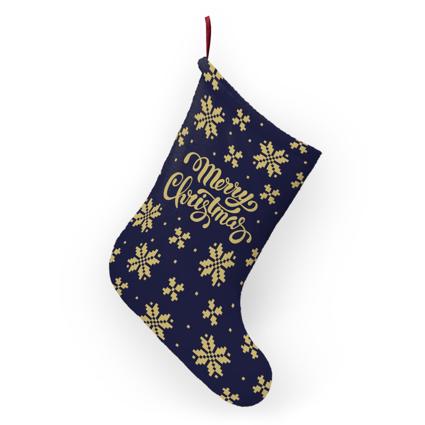 Jacquard Snowflake Stocking | Giada Valenti Collection