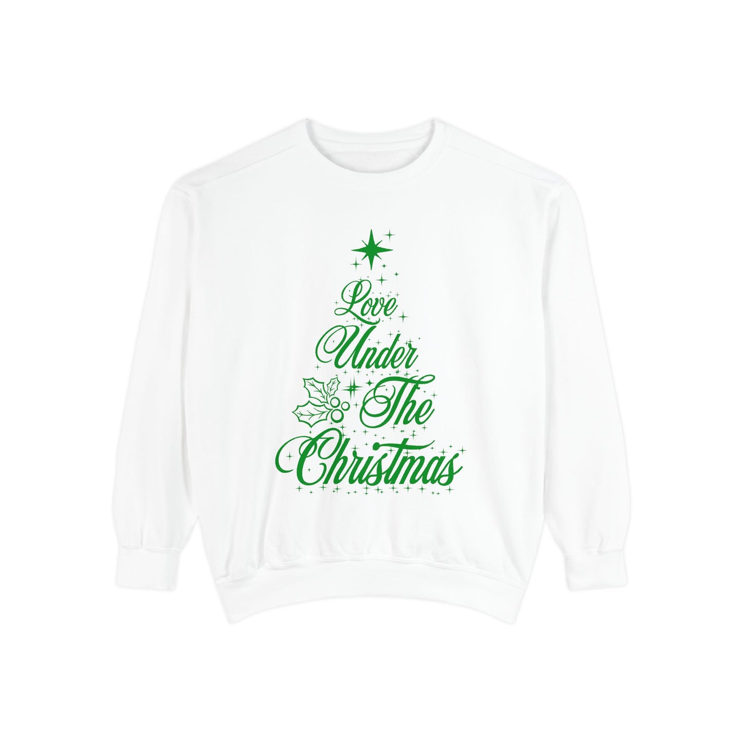 Love Under The Christmas Tree Sweatshirt | Designed in Italy by Elisa Savoia | Giada Valenti Collection